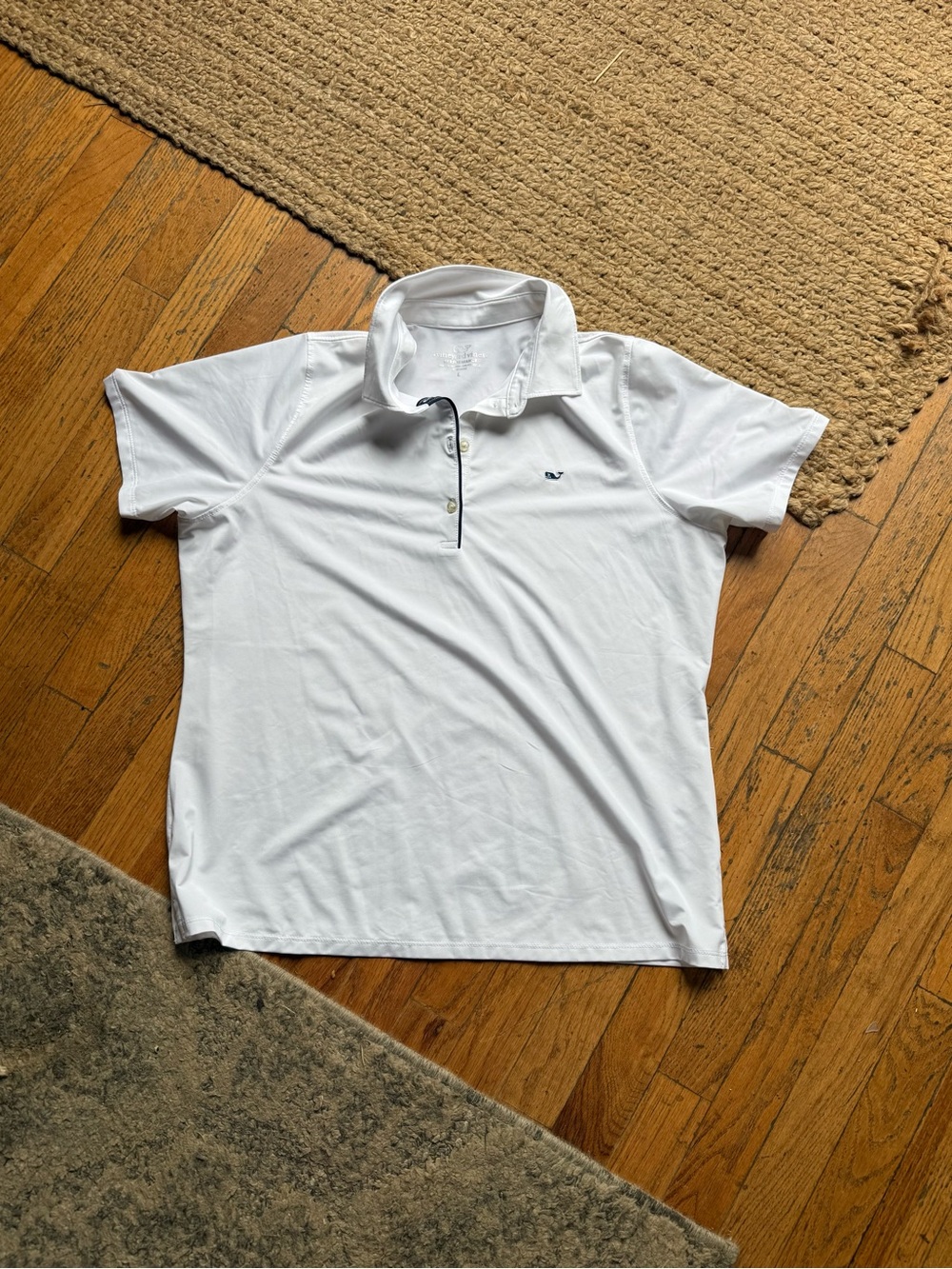 Vinyard vines Women’s Performance Polo White sz: Large